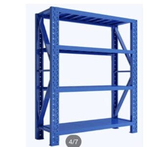 Regał metalowy 500 kg do magazynu, sklepu, warsztatu i piwnicy